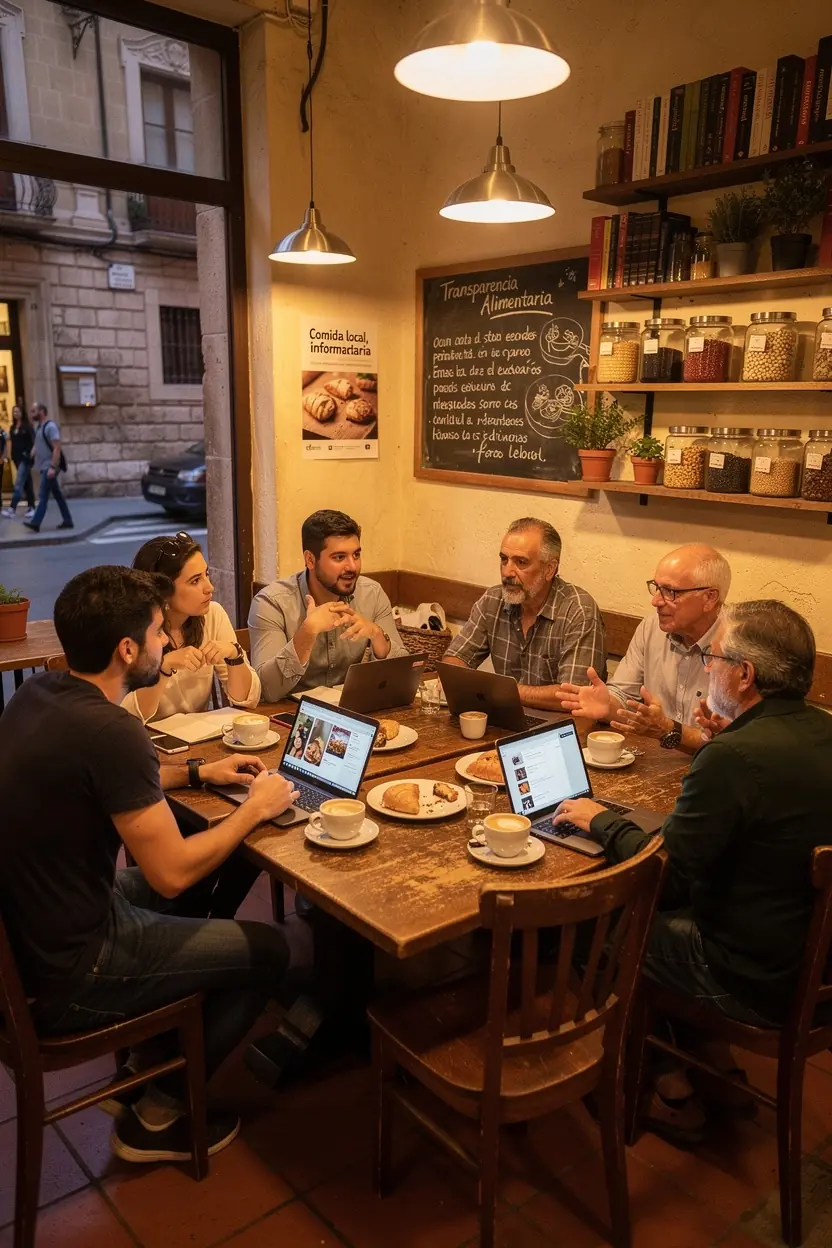 Compromiso comunitario para la transparencia alimentaria en España.