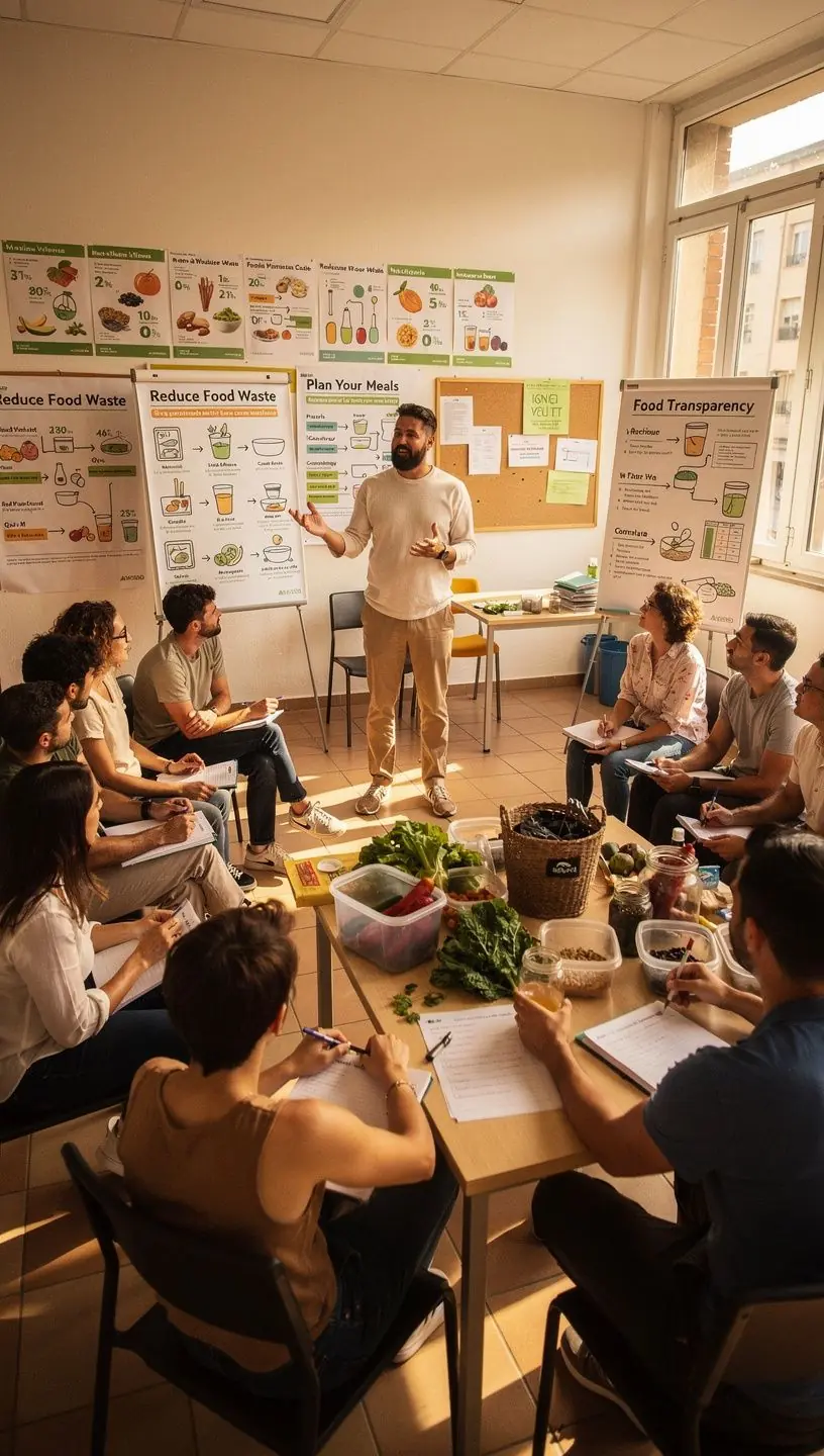 Transparencia en el abastecimiento de alimentos en España.